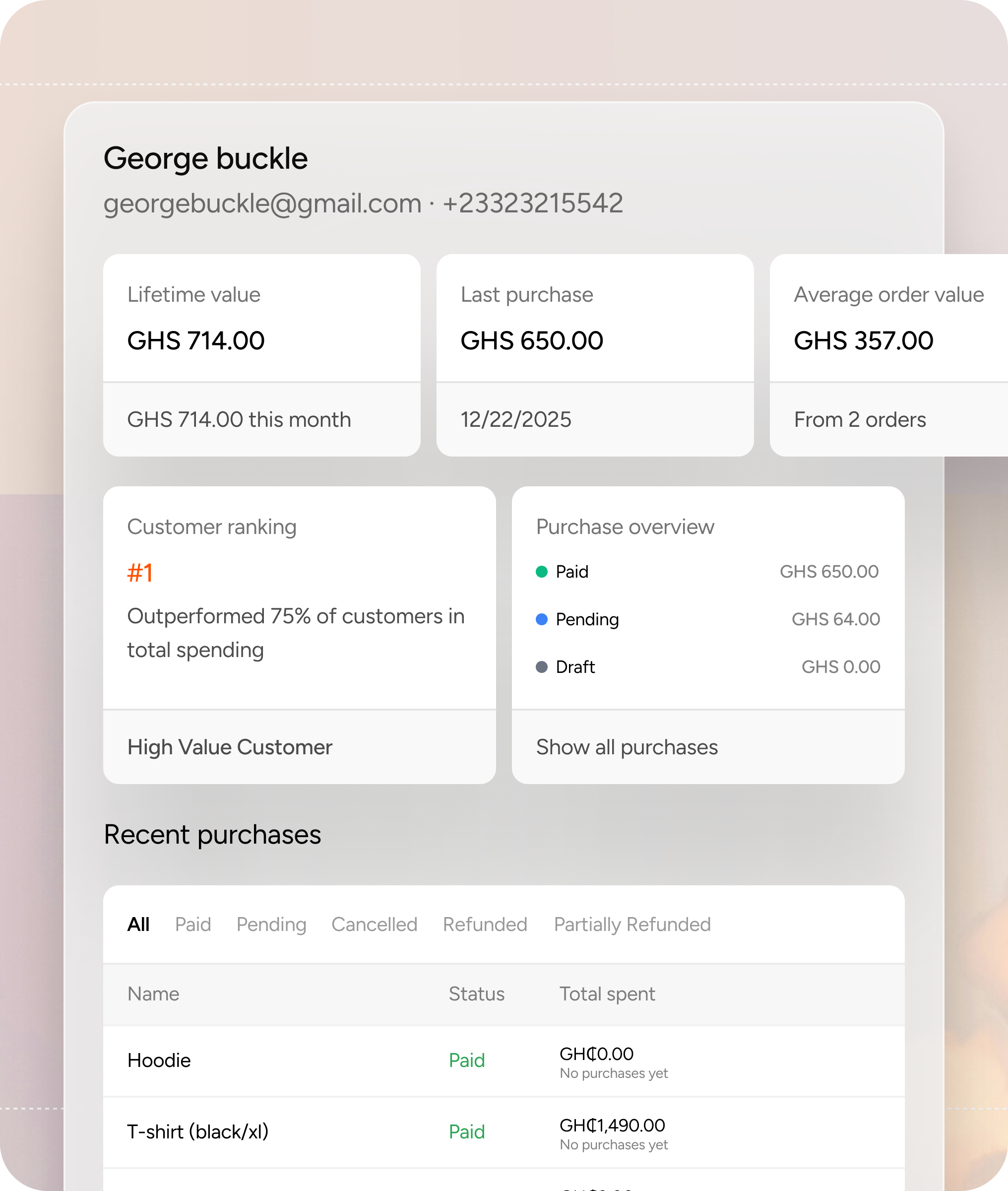 Improve customer service